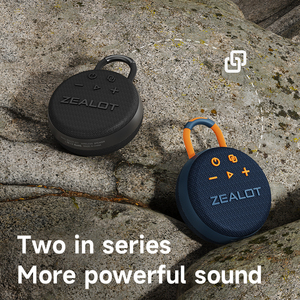 Venta al por mayor Zealot S77 TWS Mini altavoz de viaje al aire libre impermeable BT5.2 gran calidad de sonido HIFI dinámico Boomboxes estéreo <span class=keywords><strong>baratos</strong></span> - Product Image 3