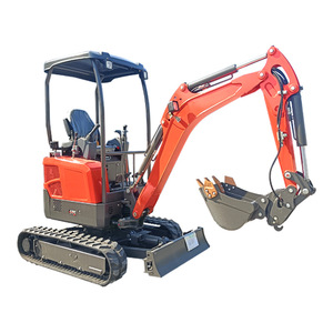 Miniexcavadora Agrícola Verde de 1 Tonelada - Product Image 4