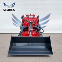 NIMBUS Pedal Peredam Kejut Skid Steer Eropa dan Amerika Terlaris, Pengoperasian Nyaman untuk Pembersihan Salju Skid Steer