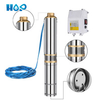 HOP OEM personnalisable 4HP pompe de pompage d'eau profonde pour eau propre pompe de surpression pour système d'irrigation agricole