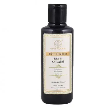Khadi Herbal Shikakai hair Cleanser- herbal shampoo- 210ml