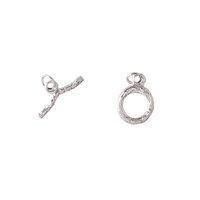 9 ENSEMBLES de fermoirs à bascule OT en acier inoxydable plaqué or 18 carats, modèles D2263/D2264, pour la fabrication de bijoux, bracelets, colliers, connecteurs et apprêts