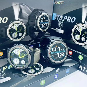 Đồng hồ thông minh ngoài trời Reloj GT6 Pro màn hình tròn, đa chế độ thể thao, theo dõi sức khỏe thực tế, đo nhịp tim, tích hợp đèn pin - Product Image 4