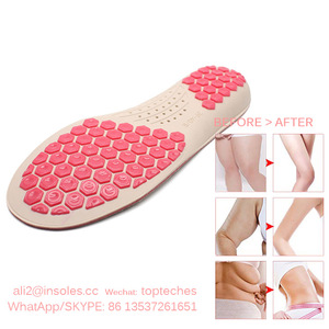 2018 acupressure slimming comfort gel weight loss Massage insole - Product Image 3