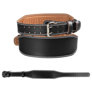 Cinturones de Gimnasio Ajustables, Resistentes, Transpirables y Ligeros de Cuero PU, Soporte Lumbar para Fitness, Protección para Levantamiento de Pesas y Fisicoculturismo - Product Image 1