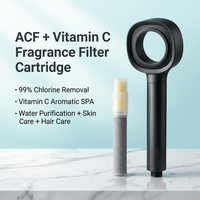 Filtre de Douche Anti-Chlore, Anti-Plomb, Anti-Impuretés, pour Eau Dure, avec Vitamine C pour Soins de la Peau et des Cheveux