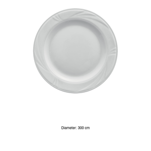 Plateau de service rond plat Arcadia 30 cm Lubiana - Product Image 3
