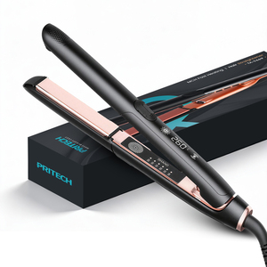 PRITECH High Temp 500 480c Aluminum <strong>Hair</strong> <strong>Straightener</strong> 260 MCH Straightening Iron Professional Flat Iron with Touch Sensor - Product Image 1