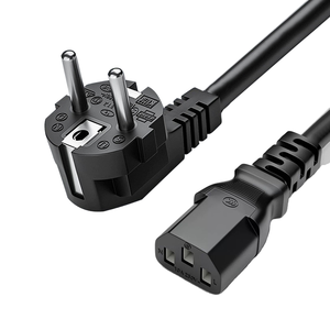 Sipu Châu Âu cee7/7 cắm để IEC C13 dây nguồn sjtw dây loại ip11 mức độ cho PC máy tính & màn hình Châu Âu tương thích - Product Image 1