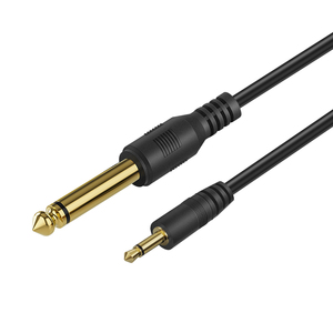 Cable de Audio de 6.35mm a <span class=keywords><strong>XLR</strong></span> Mono/Estéreo, Cable <span class=keywords><strong>XLR</strong></span> a <span class=keywords><strong>Jack</strong></span> de 6.35mm con Cubierta de PVC, Blindado con Trenza, Hembra a Macho - Product Image 5