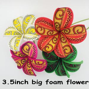 Hawaiian Plumerial Foam Bloem Haar Pin Kunstmatige Eiland Eva Frangipani Tiare Hibiscus Oor Accessoires - Product Image 2