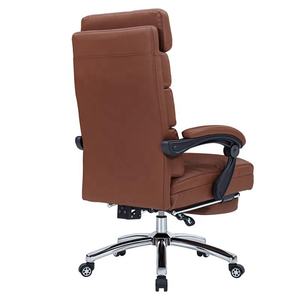 Silla de Oficina Ejecutiva de Diseño Moderno BOSS, de Acero Inoxidable, Giratoria 360°, con Ruedas Universales, Venta al Por Mayor del Fabricante - Product Image 3