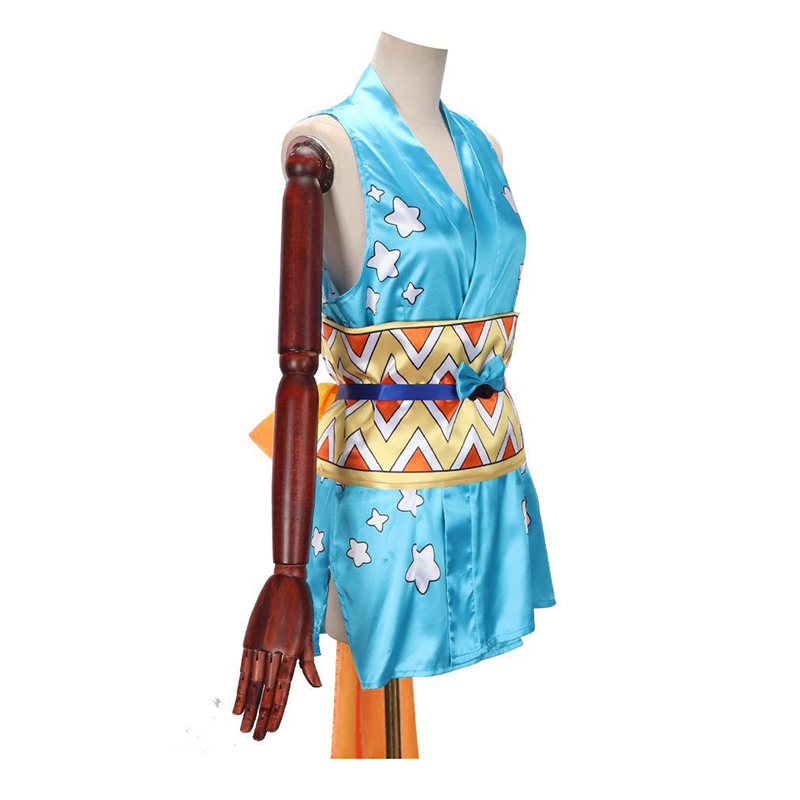 Nami Cosplay Costume - Halloween Sexy Dress & Headgear