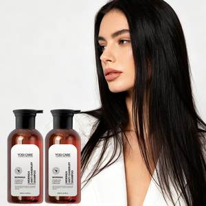 YOGI OEM Pure Natural Moringa Seed <b>Shampoo</b> Silicone-Free Scalp Cleansing <b>Shampoo</b> Manufacturer - Product Image 1