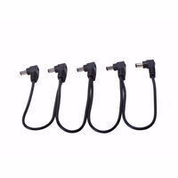 Câble d'alimentation CC pour pédale de guitare avec conducteur en cuivre et isolation en PVC, multi-tension (5V/12V/24V) CE pour