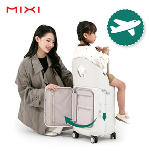 <span class=keywords><strong>Valise</strong></span> de voyage de luxe pour enfants avec siège intégré, bagage à main 20 pouces, sacs de voyage en PC, style sportif - Product Image 3