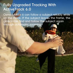 Osmo Mobile 6 OM 6 Gimbal de Mano con Estabilización de 3 Ejes, ActiveTrack 5.0, Barra de Extensión Integrada, Estabilizador y Trípode - Product Image 4