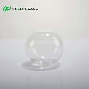 Abat-jour mural intérieur en verre borosilicate 3.3 OEM, fabrication chinoise, tailles moyennes, couleurs transparentes, roses et claires - Product Image 1