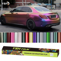 Films de voiture mats de haute qualité en vinyle photochromique à changement de couleur résistant aux UV et anti-rayures pour la carrosserie