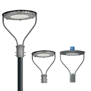 Điện ngoài trời chiếu sáng sân vườn đèn hàng đầu LED vườn cảnh quan đèn với cảm biến quang điện AC điện đèn sân vườn