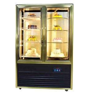 Tủ Trưng Bày Bánh Đứng Tủ Lạnh/Tủ Trưng Bày Xoay Dọc Cho Món Tráng Miệng Quán Cà Phê - Product Image 4