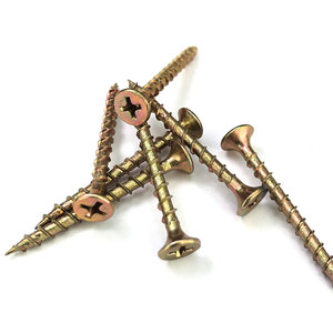 Vis à tête fraisée pour cloisons sèches avec filetage autotaraudeur en acier au carbone zingué, M8, fabrication chinoise - Product Image 3