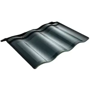 Curved solar tiles PV panels for household building power generation GIGS 30W roof photovoltaic tiles