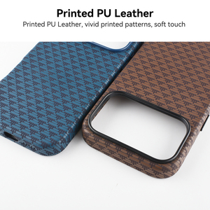 Carcasa de Teléfono de Cuero PU Imprimible, Diseño de Logotipo Personalizado, Funda Anticaídas Compatible con Modelos de iPhone 15 a iPhone 18 - Product Image 4