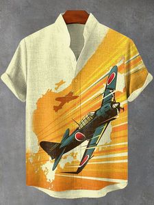 Chemise à manches courtes en popeline pour <span class=keywords><strong>homme</strong></span> été 2024 Taille européenne <span class=keywords><strong>Style</strong></span> plage Usine - Product Image 6