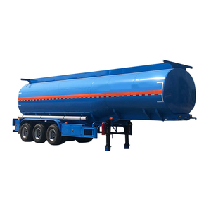 Heavy Duty 3 Achsen 40 Kubikmeter Volumen Kraftstoff tanker Sattel auflieger für den Öl transport Ausgestattet mit Dampf rückgewinnung und Durchfluss messer - Product Image 1