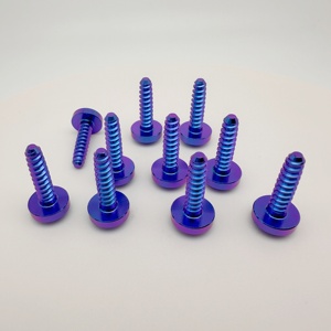 Vàng Xanh GR5 Titan Torx đầu tự khai thác vít bu lông <span class=keywords><strong>M3</strong></span> M4 M5 M6 Chiều dài 10 15 16 18 <span class=keywords><strong>20</strong></span> Titan Tự Khai thác vít - Product Image 6