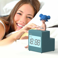 Nouvelle vente directe d'usine Horloge numérique LCD Comptoirs Bangla Horloge sexy