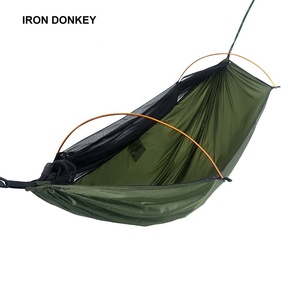 เปลญวนมุ้งกันยุง<span class=keywords><strong>ไน</strong></span>ลอน IRONDONKEY สำหรับสองคน ป้องกันการพลิกคว่ำ เปิดใช้งานได้รวดเร็ว เหมาะสำหรับการตั้งแคมป์แ<span class=keywords><strong>ละ</strong></span>การเดินทางกลางแจ้ง - Product Image 2
