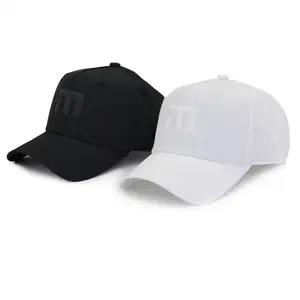 定制高品质刺绣棒球帽男女通用可调帽子，带定制标签5个面板运动帽