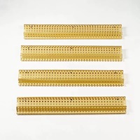 Support de Mahjong Américain Premium 20 pouces en Rotin Tressé, Règle de Luxe pour Poussoir de Tuiles de Mahjong, Accessoire de Jeu