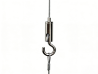 Crochet de suspension pour câble, pince pour câble de suspension pour luminaire suspendu / lustre, facile à installer, taille personnalisée disponible, certifié ISO