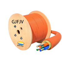 Kabel Serat Optik GJFJV 2/4/6/8/12/24/48/96 Core Multimode OM2/OM3/OM4 Singlemode 9/125 G657A1