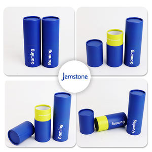 Eco friendly logotipo personalizado envases cosméticos cartón Kraft tubos de papel contenedores - Product Image 6