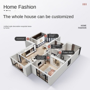 2025บานเลื่อนไม้เนื้อแข็งประตูภายในวิลล่าประตูไม้ห้องนอนและสำนักงานดีไซน์ใหม่ - Product Image 4