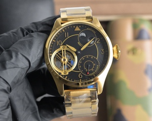 Montre Tourbillon Pilote <span class=keywords><strong>Petit</strong></span> Prince OEM/ODM | Montre d'aviation pour hommes 46mm - Product Image 5