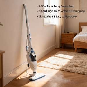 Potente Mopa de Vapor Eléctrica Inalámbrica Ligera y Compacta de Forma Rectangular con 1500W de Alto Rendimiento - Product Image 4