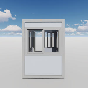 Guardia de seguridad pública al aire libre móvil al por mayor/caja de centinela prefabricada/tienda/Cabina de boletos/casa pequeña con panel sándwich - Product Image 4