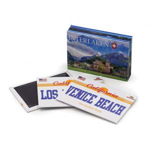 Imán de recuerdo griego al por mayor, imán para nevera con foto de Thassos, personalizado - Product Image 4