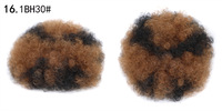 Vente en gros Chignon afro moelleux dessin chignon à cordes Hiphop Curl Coiffure pour femme noire Chignon afro bouffant queue de cheval