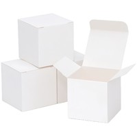Boîte d'emballage cosmétique en carton blanc petit format, pliable, rectangulaire, couleur personnalisée, pour Flying Machine