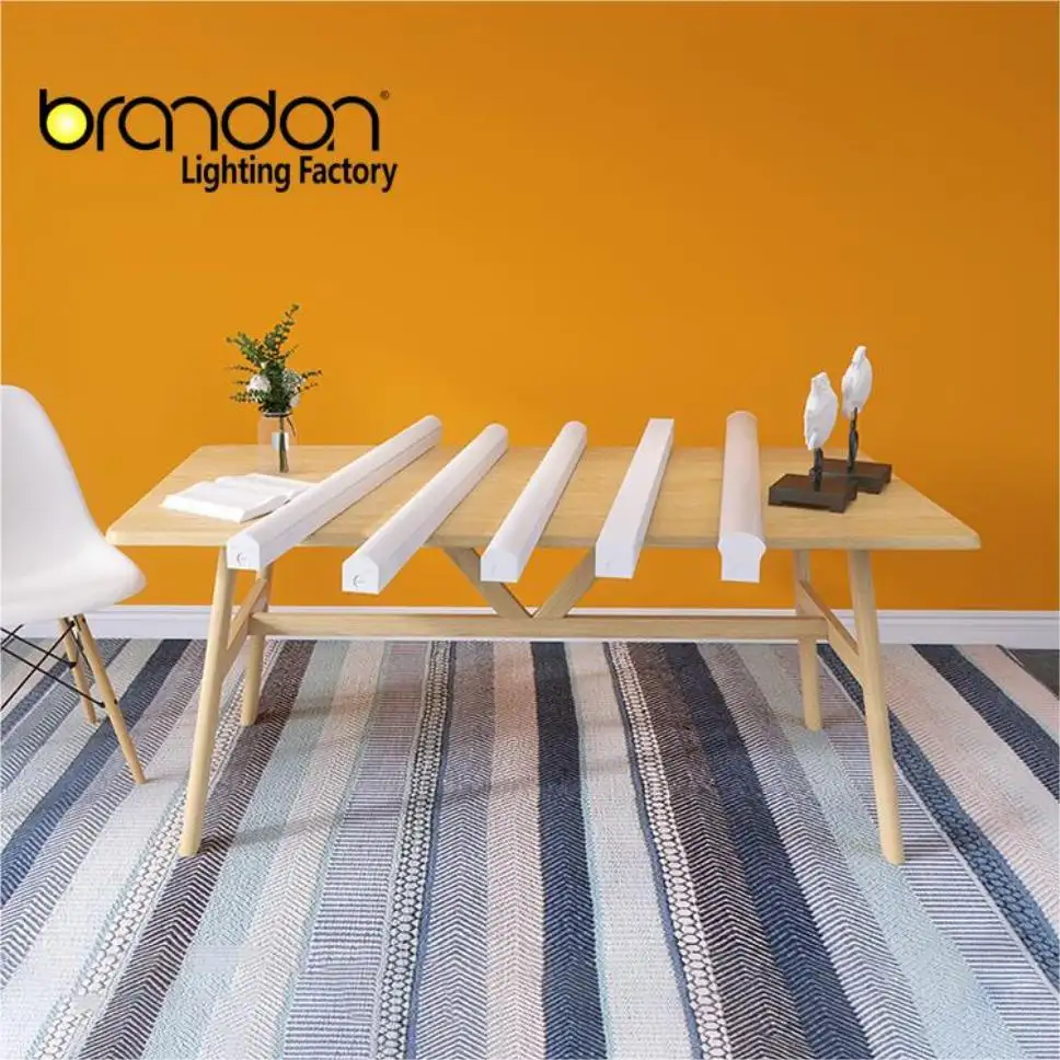 Brandon diseño caliente 36W LED luces colgantes luz de pared 3 CCT seleccionable Led tira de Luz lineal para Taller de almacén