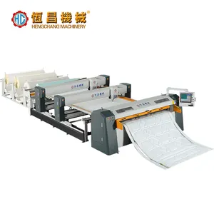 High speed double-beam double-head single needle quiltng machine HC-DB3000