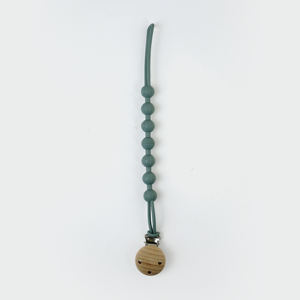 Masticare allattamento dentizione catena succhietto per il capezzolo supporto staffa morsetti Silicone perline ciuccio catena per bambini ciuccio - Product Image 4