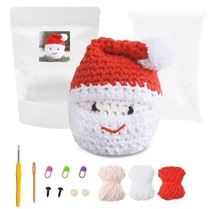 Kits <span class=keywords><strong>de</strong></span> Tejido y Ganchillo, Hilos y Textiles <span class=keywords><strong>de</strong></span> Europa, Kit para Tejer a la Aguja, Kit <span class=keywords><strong>de</strong></span> Ganchillo Navideño - Product Image 1