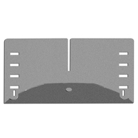 Support de fixation en tôle d'acier inoxydable sur mesure LZ Modèle 001, certifié ISO 9001, fabrication directe usine, pliage et découpe